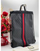 GUCCI OPHIDIA TOP HANDLE CLOTH BACKPACK 