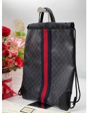 GUCCI OPHIDIA TOP HANDLE CLOTH BACKPACK 