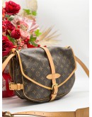 LOUIS VUITTON SAUMUR 30 CROSSBODY SHOULDER BAG IN MONOGRAM