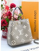 LOUIS VUITTON MONOGRAM NEONOE TOURTERELLE CREAM  