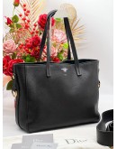 CHRISTIAN DIOR D-BEE MEDIUM SHOPPER TOTE BAG WITH STRAP 