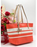 KATE SPADE STRIPE TOTE BAG 