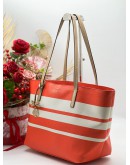 KATE SPADE STRIPE TOTE BAG 