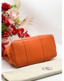 HERMES GARDEN PARTY 36 IN ORANGE TOGO LEATHER ﻿