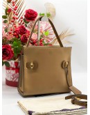 TORY BURCH LEE RADIZWELL TOTE BAG IN GOLDEN SMOKE BROWN 