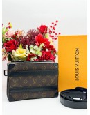 LOUIS VUITTON HANDLE SOFT TRUNK IN MONOGRAM MACASSAR CANVAS 