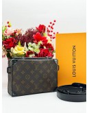 LOUIS VUITTON HANDLE SOFT TRUNK IN MONOGRAM MACASSAR CANVAS 