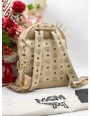 MCM STAR SIDE STUDS STUDDED SMALL BACKPACK 