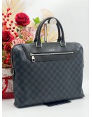 LOUIS VUITTON PORTE DOCUMENT BREIFCASE BAG IN DUAL TONE 