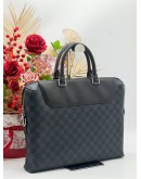 LOUIS VUITTON PORTE DOCUMENT BREIFCASE BAG IN DUAL TONE 