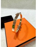 HERMES COLLIER DE CHIEN 18K GOLD BRACELET