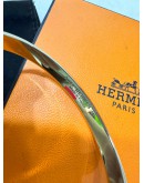 HERMES COLLIER DE CHIEN 18K GOLD BRACELET