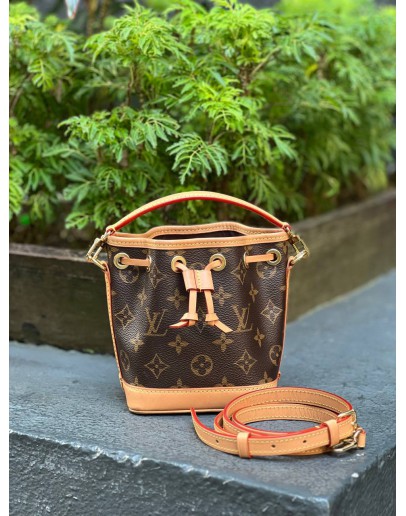 LOUIS VUITTON NANO NOE MONOGRAM CANVAS 