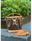 LOUIS VUITTON NANO NOE MONOGRAM CANVAS 