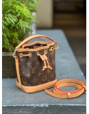 LOUIS VUITTON NANO NOE MONOGRAM CANVAS 