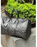 LOUIS VUITTON  KEEPALL 45 IN ECLIPSE