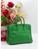 HERMES BIRKIN 25 IN BAMBOU SWIFT PALLADIUM HARDWARE