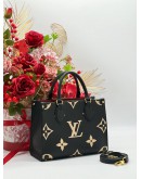 LOUIS VUITTON ONTHEGO PM SHOULDER HANDBAG MONOGRAM EMPREINTE