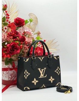 LOUIS VUITTON ONTHEGO PM SHOULDER HANDBAG MONOGRAM EMPREINTE