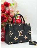 LOUIS VUITTON ONTHEGO PM SHOULDER HANDBAG MONOGRAM EMPREINTE