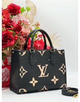 LOUIS VUITTON ONTHEGO PM SHOULDER HANDBAG MONOGRAM EMPREINTE