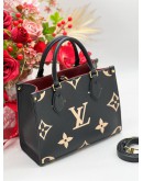 LOUIS VUITTON ONTHEGO PM SHOULDER HANDBAG MONOGRAM EMPREINTE