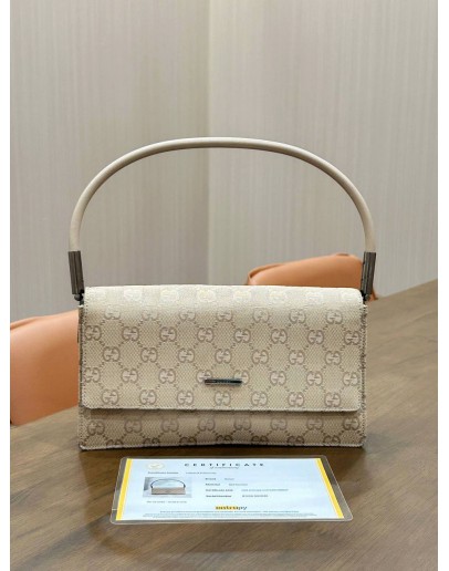GUCCI MADISON GG CANVAS SHOULDER TOP HANDLE HANDBAG