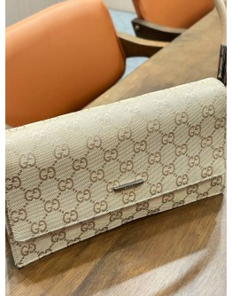 GUCCI MADISON GG CANVAS SHOULDER TOP HANDLE HANDBAG