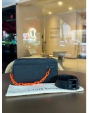 LOUIS VUITTON SOLAR RAY SOFT POCHETTE VOLGA BELT BAG IN BLACK MONOGRAM TAURILLION LEATHER   
