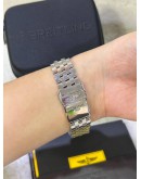 BREITLING GALACTIC 36 REF A3733012/A717 WHITE DIAMOND MOTHER OF PEARL DIAL 36MM AUTOMATIC WATCH