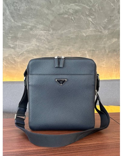 PRADA SAFFIANO MESSENGER CROSSBODY BAG