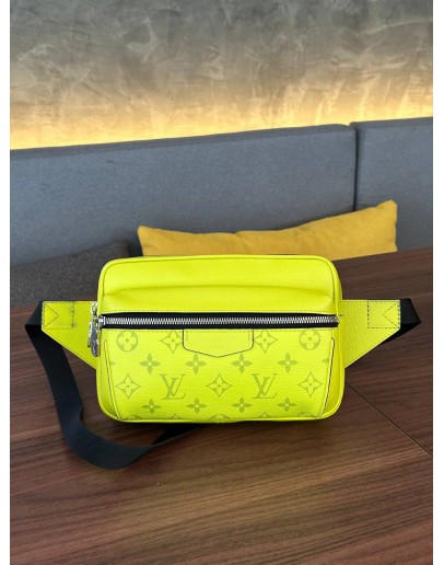 LOUIS VUITTON TAIGARAMA OUTDOOR BUMBAG IN NEON GREEN / YELLOW