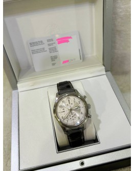 IWC PILOT SPITFIRE CHRONOGRAPH REF IW3717 WHITE DIAL 42MM AUTOMATIC WATCH