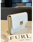 FURLA 2WAY CLUTCH & BAG WITH TURN LOCK