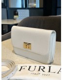 FURLA 2WAY CLUTCH & BAG WITH TURN LOCK