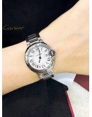 CARTIER BALLON BLEU DE CARTIER REF WSBB0067 28MM QUARTZ WATCH