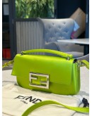 FENDI SILK SATIN MINI BAGUETTE