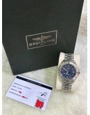 BREITLING COLT REF A17035 BLUE DIAL 38MM AUTOMATIC WATCH