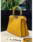 FENDI MEDIUM PEEKABOO ISEEU IN MUSTARD YELLOW