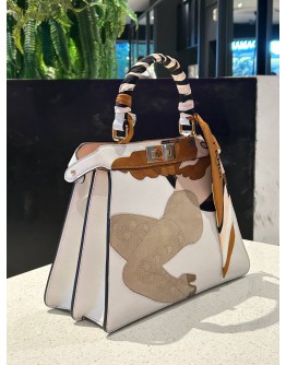FENDI PEEKABOO WHITE INLAY STOCKING GIRL