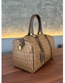 FENDI ZUCCHINO FOREVER BAULETTO BOSTON BAG