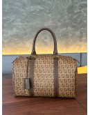 FENDI ZUCCHINO FOREVER BAULETTO BOSTON BAG