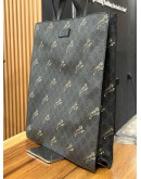 GUCCI GG SUPREME CANVAS WITH TIGER PRINTED HAND TOTE BAG WITH STRAP