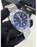 TAG HEUER FORMULA 1 GRANDE DATE REF WAZ1010 BLUE DIAL 43MM QUARTZ WATCH