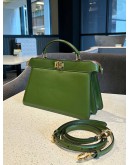 FENDI PEEKABOO ISEEU EAST-WEST TOP HANDLE NAPPA LEATHER BAG
