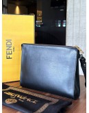 COLLABRATION OF VERSACE X FENDI FENDACE WRISTLET CLUTCH  