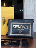 COLLABRATION OF VERSACE X FENDI FENDACE WRISTLET CLUTCH  