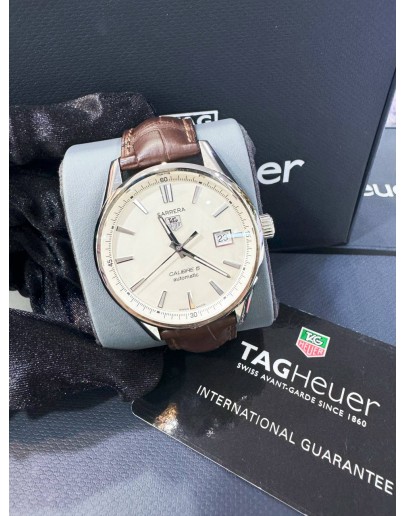 TAG HEUER CARRERA CALIBRE 5 39MM AUTOMATIC WATCH