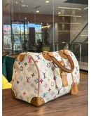 LOUIS VUITTON SEASONAL EDITION OF TAHASHI MURAKAMI SPEEDY 30 WHITE MULTICOLOUR  