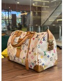 LOUIS VUITTON SEASONAL EDITION OF TAHASHI MURAKAMI SPEEDY 30 WHITE MULTICOLOUR  